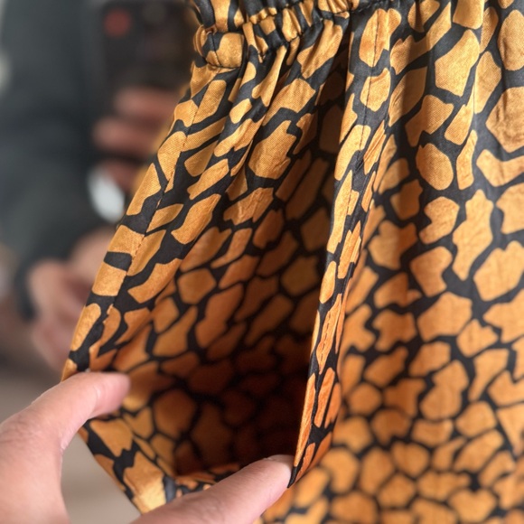 Vintage 70s 80s On The Rocks Animal Print Short Sleeve Belt Jumpsuit Romper - Picture 9 of 16